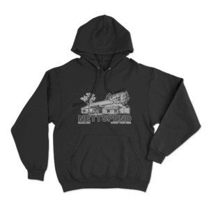 NETTSPEND INVERT TOUR 2025 Hoodie Black