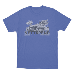 NETTSPEND INVERT TOUR 2025 T Shirt Blue