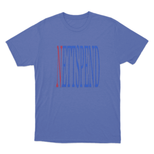 NETTSPEND Red Blue T Shirt Blue