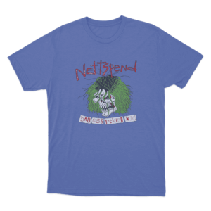 Nettspend Green Skull Art T Shirt Blue
