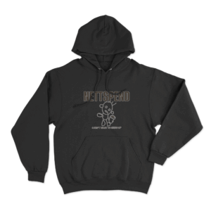 Nettspend I Dont Want to Grow Up Hoodie Black