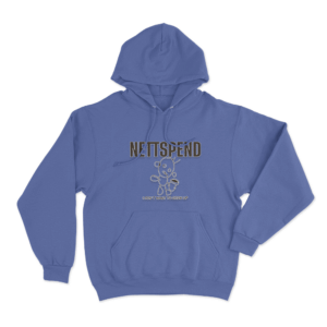 Nettspend I Dont Want to Grow Up Hoodie Blue