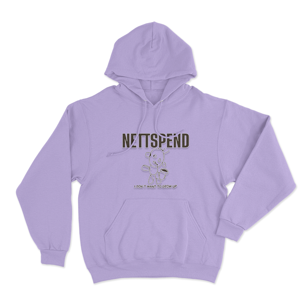 Nettspend I Dont Want to Grow Up Hoodie Purple Nettspend I Dont Want to Grow Up Hoodie Purple